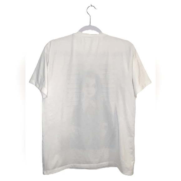 ADAM’S FAMILY REBELLIOUS WEDNESDAY WHITE TEE MEN SIZE SMALL/MEDIUM - Picture 2 of 2